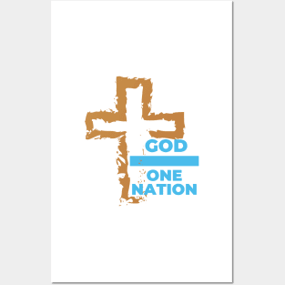 One Nation Under God Posters and Art